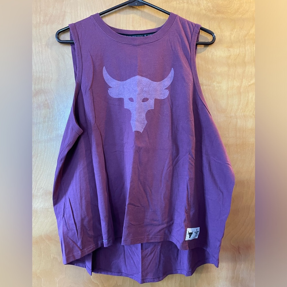 Maroon Tank by The Rock Under Armour